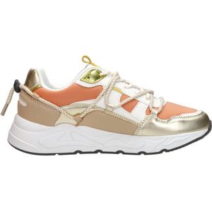 Sub55 - Sneakers Laag - Roze - Textiel