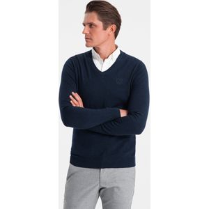 Ombre - Vaste Overhemd Kraag - Navy - Marino - Dunne Zomerse Kleding