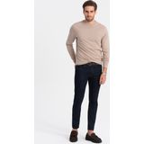 Ombre - Vicenza - Longsleeve Heren - Beige - Modaitalia