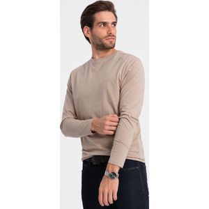 Ombre - Vicenza - Longsleeve Heren - Beige - Modaitalia
