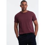 Ombre - Karite - T-Shirt Heren - Bordeaux - Modaitalia