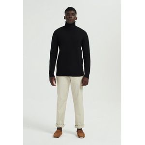 Yves Enzo - Heren Coltrui - Zwart - Hoge Kraag - Style-Italie