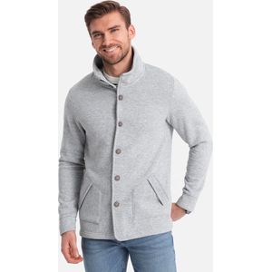 Ombre - Adria - Heren Vest - Grijs - Modaitalia - Comfortabel Design