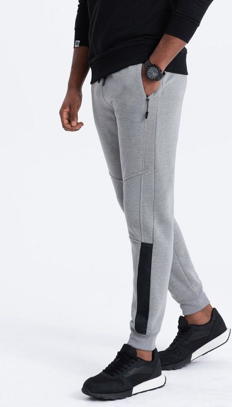 Ombre - Joggingbroek Heren - Grijs - Zachte Stof - Sportief