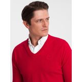 Ombre - Vaste Overhemd Kraag - Rood - Romana - Dunne Zomerse Kleding