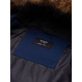 Ombre - Winterjas Heren - Navy - Marine - Blauw