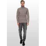 Rusty Neal - Coltrui Heren - Zwart Grijs - Casual - Stijlvol