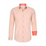 Rusty Neal - SlimFit - Overhemd - Perzik - Moda Italia