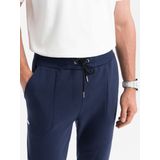 Ombre - Joggingbroek Heren - Donkerblauw - Zachte Stof - Sportief