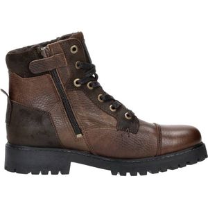 SUB55 Veterschoenen Hoog Veterschoenen Hoog - donkerbruin