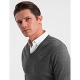 Ombre - Vaste Overhemd Kraag - Grijs - Civita - Dunne Zomerse Kleding