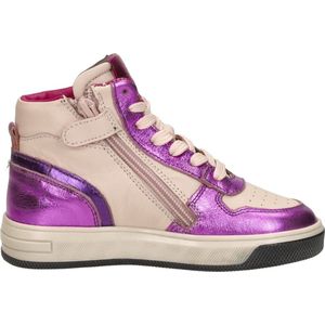 KEQ Veterschoen hoog Veterschoen hoog - paars - Maat 23