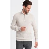 Italian Style - Kerato - Trui Heren - Wit Beige - Style-Italie