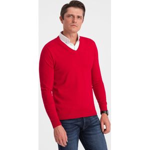 Ombre - Vaste Overhemd Kraag - Rood - Romana - Dunne Zomerse Kleding