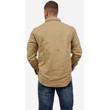 Indigo Denim - ID-031 - Overhemd - Camel - 50% Katoen 47% Polyester 3% Elastan