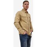 Indigo Denim - ID-031 - Overhemd - Camel - 50% Katoen 47% Polyester 3% Elastan