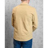 Indigo Denim - ID-031 - Overhemd - Camel - 50% Katoen 47% Polyester 3% Elastan