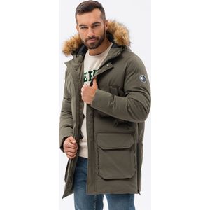 Ombre - C554 - Winterjas - Olijf Groen - Parka