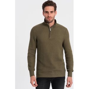 Italian Style - Jeleganti - Trui Heren - Olijf Groen - Style-Italie