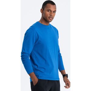 Ombre - Trania - Longsleeve Heren - Blauw - Modaitalia
