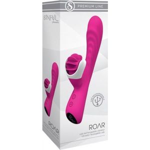 Konijn S Pleasures Premium Line Roar Roze - Vibrator