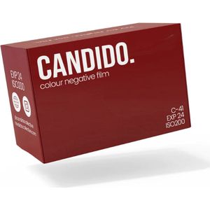 CANDIDO 200 ISO - 24exp - 35mm - Color Film