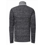 Rusty Neal - Coltrui Heren - Zwart Grijs - Casual - Stijlvol
