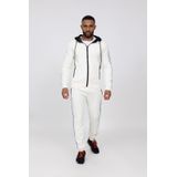 Zayne Milano - Joggingpak - Wit - Polyester/Elastan - Verstelbare Tailleband