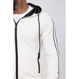Zayne Milano - Joggingpak - Wit - Polyester/Elastan - Verstelbare Tailleband