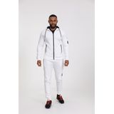 Zayne Milano - Joggingpak - Wit - Polyester/Elastan - Verstelbare Tailleband