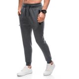 Joggingbroek - Grijs - 100% Polyester - Normal Fit - Verstelbare Tailleband