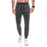 Joggingbroek - Grijs - 100% Polyester - Normal Fit - Verstelbare Tailleband