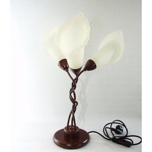 Staanlamp - 52 cm hoog - decoratie - verlichting - glas