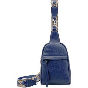 Dames Crossbodytas Donkerblauw - Citybag - Anti Diefstal Rugzak - Sling Bag - Slung Bag - Kerstcadeau