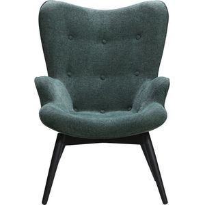 Fauteuil Lisanne Groen - Stof - Zithoogte 40 cm