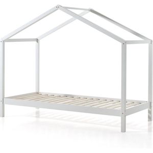 Kinderbed Bibi Wit - Hoogte 170 cm