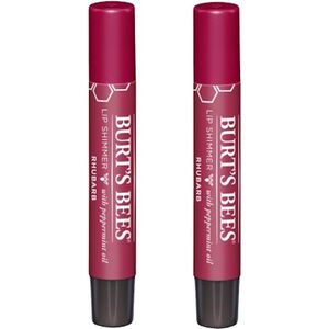 BURT'S BEES - Lip Shimmer Rhubarb - 2 Pak