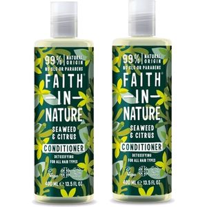 FAITH IN NATURE - Conditioner Seaweed & Citrus - 2 Pak