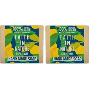 FAITH IN NATURE - Soap Grapefruit - 2 Pak