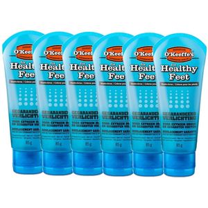 O'KEEFFE'S - Healthy Feet tube - 6 Pak - Voordeelverpakking
