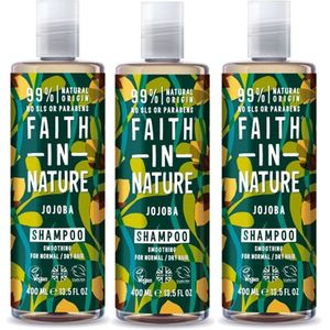 FAITH IN NATURE - Shampoo Jojoba - 3 Pak