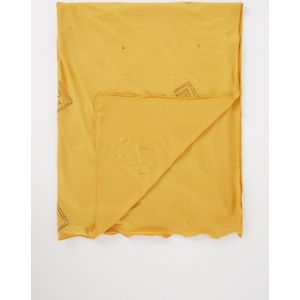 BYLIMA Monostamp sjaal met logo en strass 200 x 75 cm