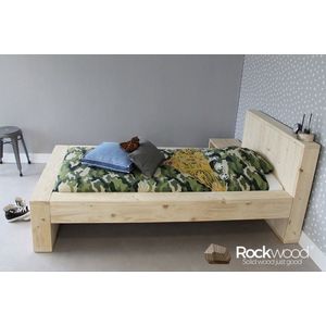 Rockwood® Kinderbed Storm met lattenbodem antraciet wash