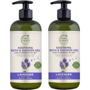 PETAL FRESH - Bath & Shower Gel Lavender - 2 Pak