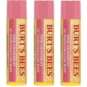 BURT'S BEES - Lip Balm Pink Grapefruit - 3 Pak
