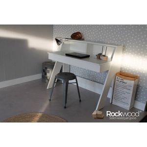 Rockwood® Bureau Wit Massief Grenen