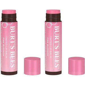 BURT'S BEES - Tinted Lip Balm Pink Blossom - 2 Pak