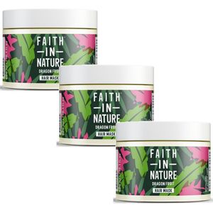 FAITH IN NATURE - Hair Mask Dragon Fruit - 3 Pak