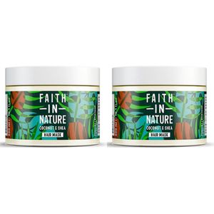 FAITH IN NATURE - Hair Mask Coconut - 2 Pak