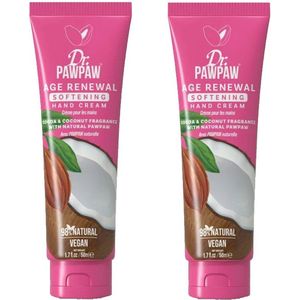 DR PAWPAW - Dr. Pawpaw Hand Cream Cocoa & Coconut - 2 Pak
